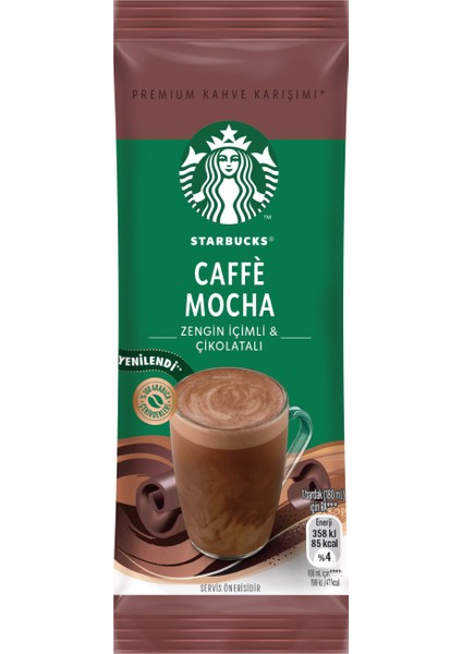 Caffe Mocha Premium Kahve Karışımı 22G fiyatları