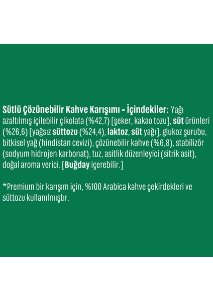 Caffe Mocha Premium Kahve Karışımı 22G fırsatları