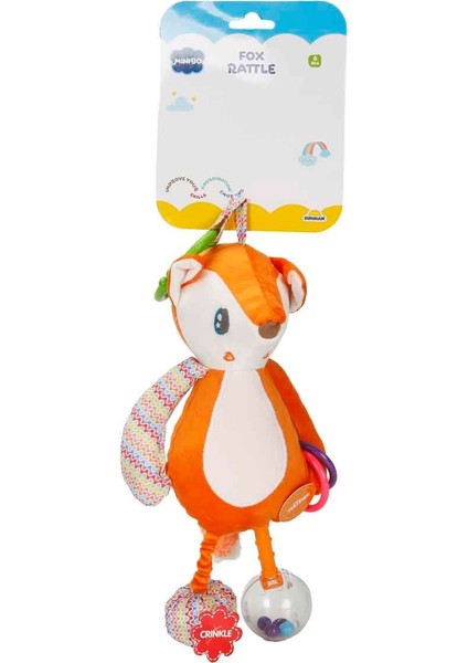 Diş Kaşıyıcılı Çıngıraklı Sevimli Tilki Aktivite ve Puset Oyuncağı fırsatları