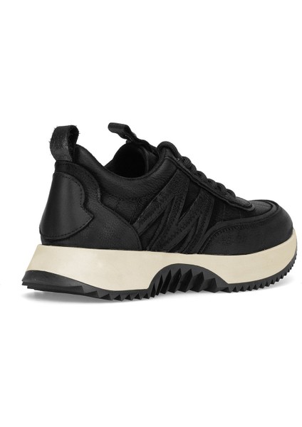 D25KA-3700 Kadın Hakiki Nubuk Deri Casual Ayakkabı Siyah fırsatları