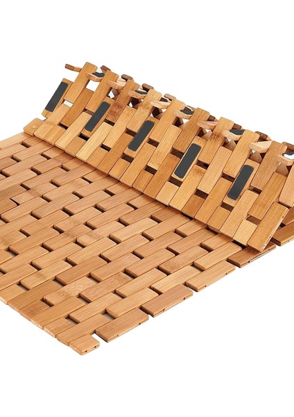 Kaymaz Taban Katlanabilir Çok Amaçlı Mat Dekoratif Banyo Paspası 50X80 Cm- 1401 modelleri