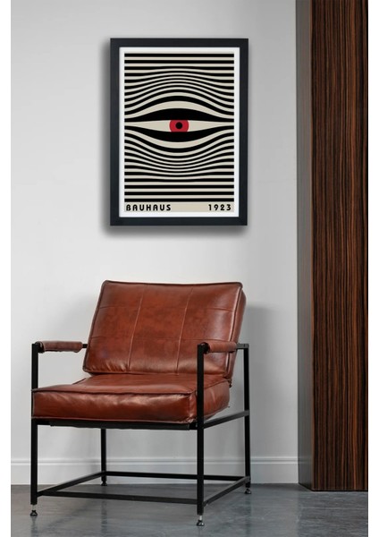 Bauhaus Eyes V3 Siyah Çerçeveli Tablo Poster fiyatları