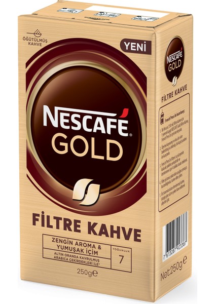 Gold Filtre Kahve 250 gr modelleri