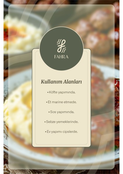 Köfte Baharatı 500G – Katkısız Doğal Baharat fırsatları
