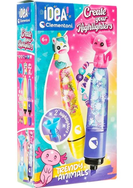 Idea Fosforlu Kalem Laboratuvarı Sevimli Hayvanlar