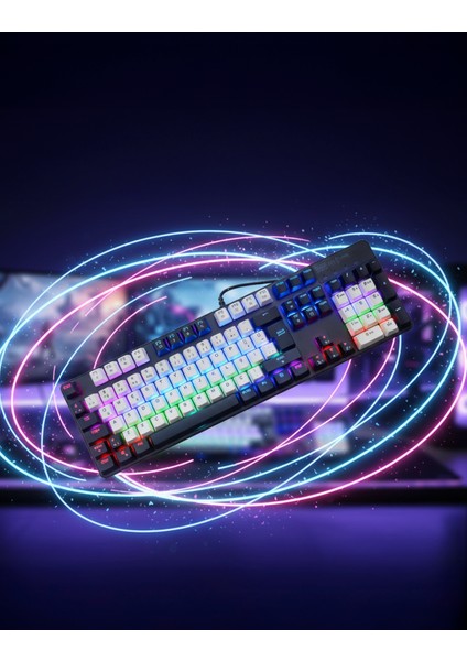 Gaming Rgb Mekanik Türkçe Q Klavye - Blue Switch fiyatları