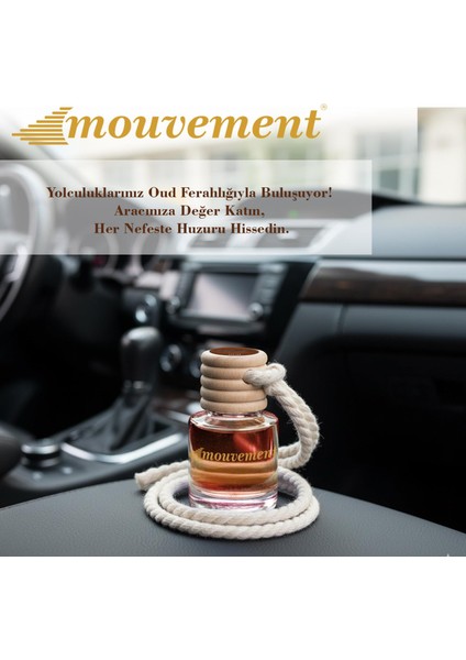 Ud Esintisi 8 ml Oto Kokusu – Yoğun ve Etkileyici Bir Lüks Dokunuş