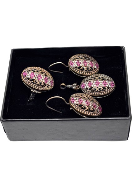 Authentic Iri Işlemeli Işıltılı Gümüş Set&takım fiyatları