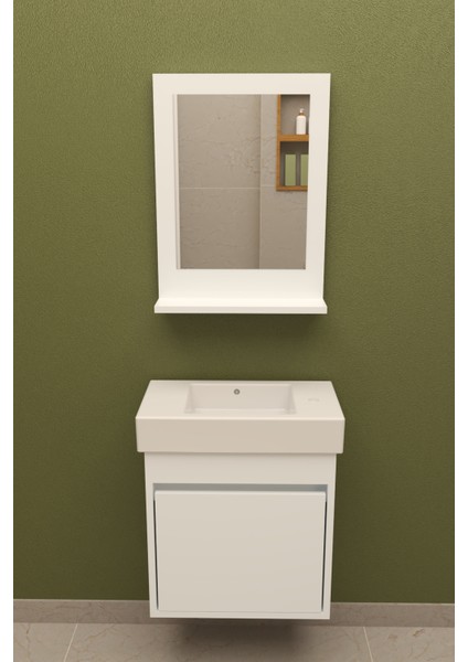 Lavanta Çamaşır ve Kurutma Makinesi Dolabı Çamaşır Sepeti Çekmeceli Banyo Dolabı Beyaz fırsatları