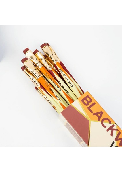 Palomino Blackwing Volume 574 Firm Grafit 12'li Ahşap Kurşun Kalem Seti