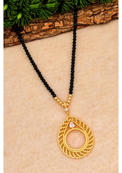 Yarım Altın Için Kolye Kadın Damla Model Yarım Altın Takılan Kolye BT064 fiyatları