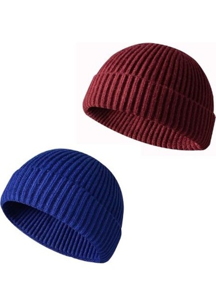2 Adet Kısa Bere Hipster Bere Takke Bere Leon Beresi Hip Hop Beresi Takke