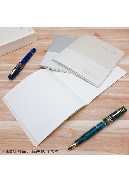 Graphilo Japon Dolma Kalem Kağıdı Kare Büyük Çizgisiz Defter