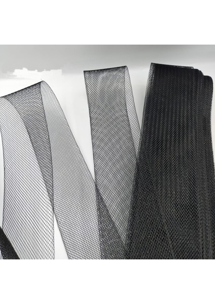 Gren 5 cm Siyah-1 Top 25 Yard -(22,85 Metredir)-Gelinlik ve Abiye Elbise Dikim Işleri Için fırsatları