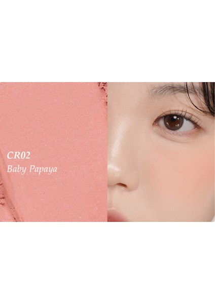 Jelly Blusher (Yeni Seri) - Jel Allık - CR02 Baby Papaya fiyatları