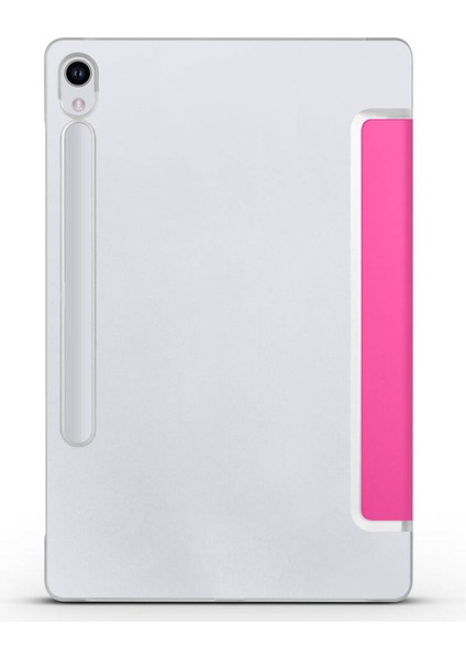 Galaxy Tab S10 Fe Uyumlu Smart Cover Standlı 1-1 Kılıf Pembe fiyatları