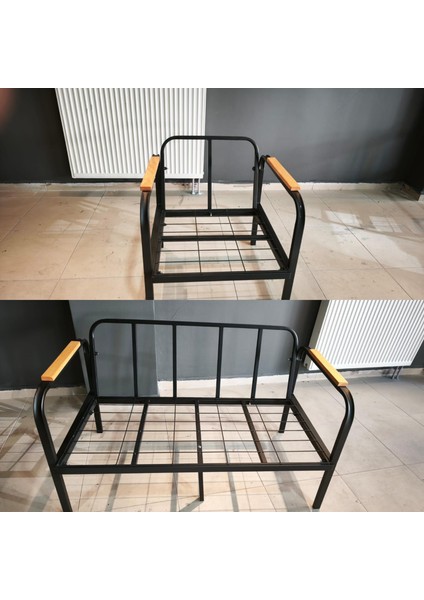 Serdem-(Eco)-2-1-1--Sehpa -Metal Bahçe Balkon Takımı Mobilya Grubu (Krem) modelleri