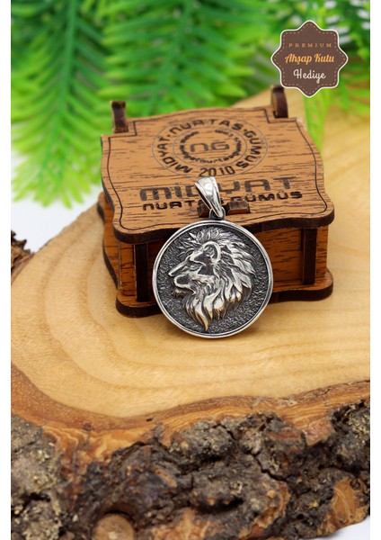 Aslan Tasarım 925 Ayar Gümüş Erkek Kolye 201024601 fiyatları