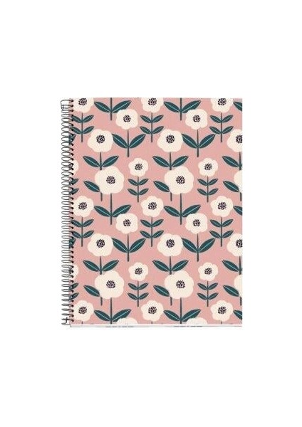 A4 70GSM 100 Yaprak Telli Kareli Keep It Simple Defter