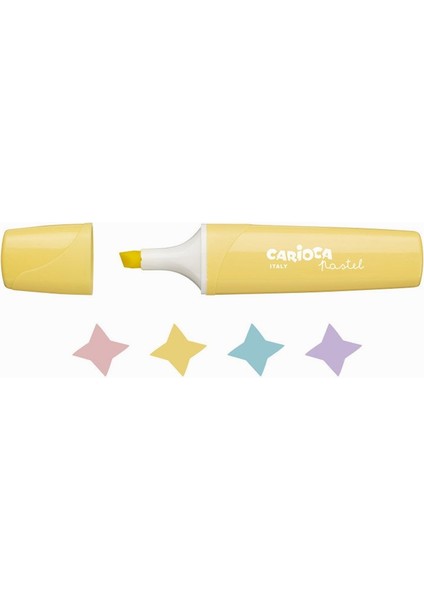 Carioca Pastel Marker 4'lü