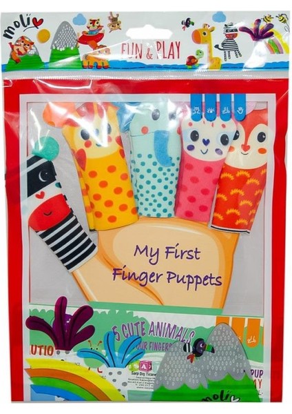 MOL-108 Hayvan Parmak Kukla -Asya Oyuncak