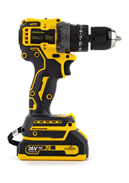 10 mm Sarı Çelik Mandren Anahtarsız Kullanım 36 W Güçlü Performans 100 Adet Stok