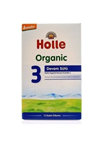 3 Organik Devam Sütü 600 gr fiyatları