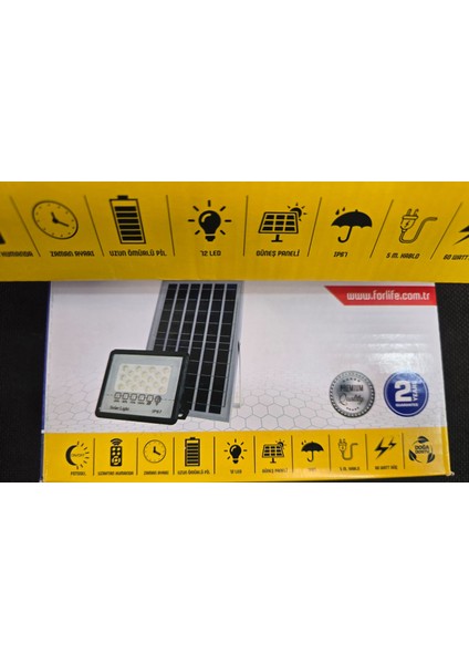 60W Güneş Enerjili LED Projektör fiyatları