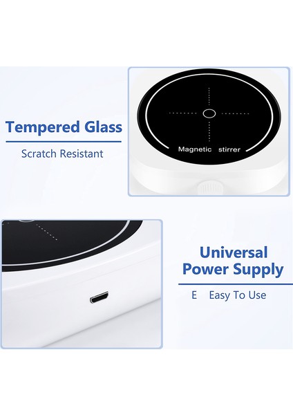 Manyetik Karıştırıcı Mini Laboratuvar Karıştırma Mikseri Taşınabilir Karıştırma Plakası ve Karıştırma Çubuğu 2l 4000RPM Laboratuvar Ab Fişi (Yurt Dışından) modelleri