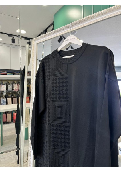 Adn Ince Triko Tunik Simli - Siyah - 1 fiyatları