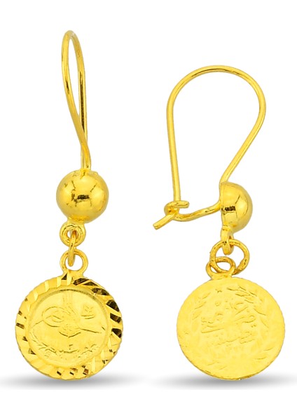 Altın Çeyrek Reşat Küpe gramı :1,9 modelleri