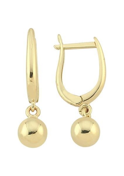 Altın Top Küpe modelleri