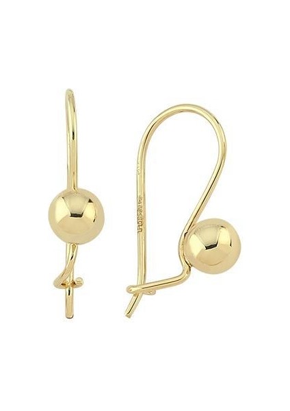 Altın Top Küpe modelleri