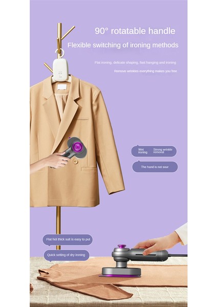 Taşınabilir Seyahat Mini Ütü Elde Taşınabilir Buharlı Ütü Giysiler Için Mini Ütü Makinesi Giysi Buharları Kuru Islak Ütüleme Abd Fişi-A (Yurt Dışından) fiyatları