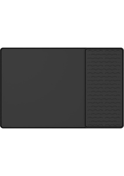 Çıkarılabilir Bulaşık Kurutma Matı ile Silikon Kahve Matı Kolay Temizlenebilir Siyah (Yurt Dışından) modelleri