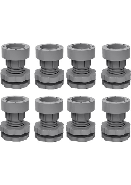 Çamaşır Makinesi Desteği Için Titreşim Önleyici Pedler, Ayarlanabilir Kurutma Makinesi Şok ve Gürültü Önleyici Pedler, Çamaşır Makinesi Ayak Pedi 8 Adet (Yurt Dışından)