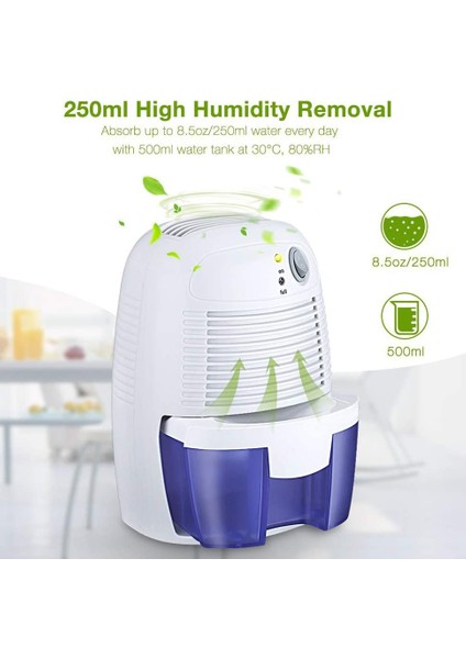 Mini Nem Alma Cihazı USB Taşınabilir Hava Kurutma Makinesi Elektrikli Soğutmalı 500ML Su Tankı Ev Yatak Odası Mutfak Ofis Araba Için (Yurt Dışından) modelleri