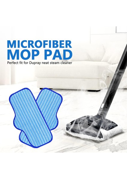 Dupray Neat Buharlı Temizleyici Için 10 Adet Premium Mikrofiber Ped, (Yurt Dışından) fiyatları