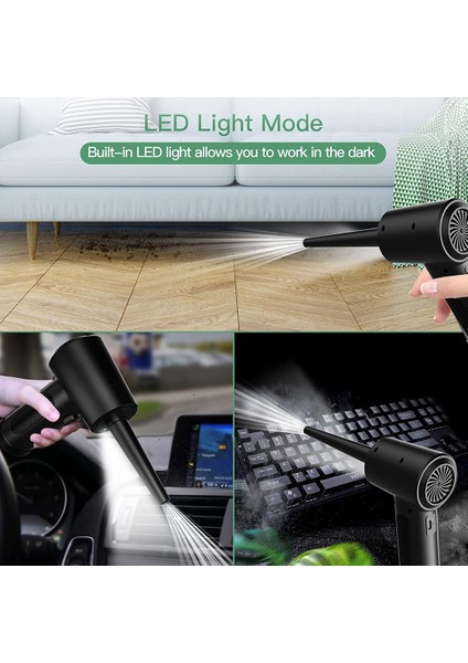 Kablosuz Hava Toz Alma Cihazı, Çok Amaçlı Taşınabilir, Basınçlı Hava Kutularının Yerini Alır, Güçlü 51000 Rpm, Bilgisayar, Dizüstü Bilgisayar Için Hava Toz Alma Cihazı (Yurt Dışından) modelleri