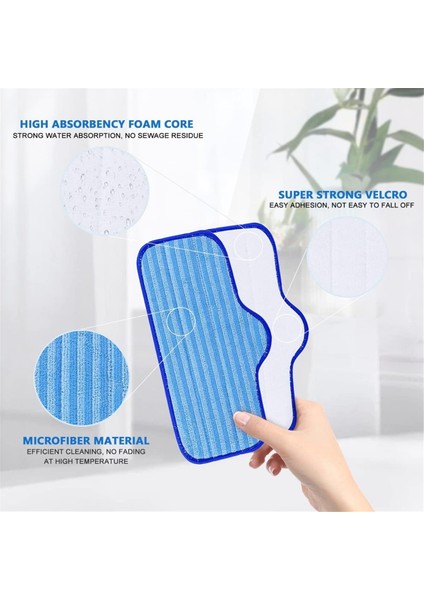 Dupray Neat Buharlı Temizleyici Için 10 Adet Premium Mikrofiber Ped, (Yurt Dışından) indirimleri