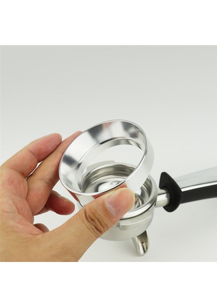 Manyetik Alüminyum Dozaj Halkası Bardak Huni 51MM Filtre Demleme Kabı Kahve Tozu Sepeti Portafilter Aksesuarları (Yurt Dışından) indirimleri