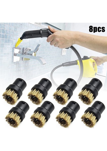 Karcher Sc Serisi Karcher Sc1 SC2S C3 Sc4 Sc5 SC952 SC1020 SC2500 SC5800 Için Yuvarlak Fırça Pirinç Tel Fırça Nozulları (Yurt Dışından) modelleri