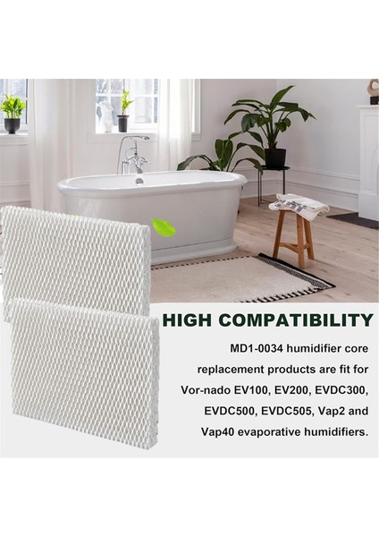 Vornado MD1-0034 Buharlaştırıcı Nemlendirici Için 12 Adet Yedek Filtre (Yurt Dışından) fiyatları