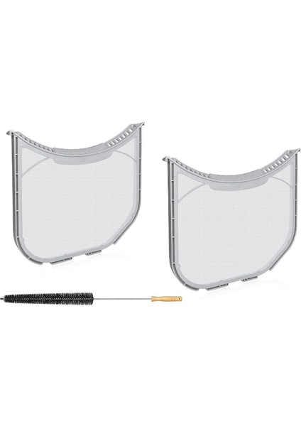 Lg ve Kenmore Kurutma Makineleri Için ADQ566564 Lint Filtresi Yedeği, Kurutucu Temizleme Fırçası ile Çentikli Kurutma Makinesi Lint Filtresi Altı (Yurt Dışından)