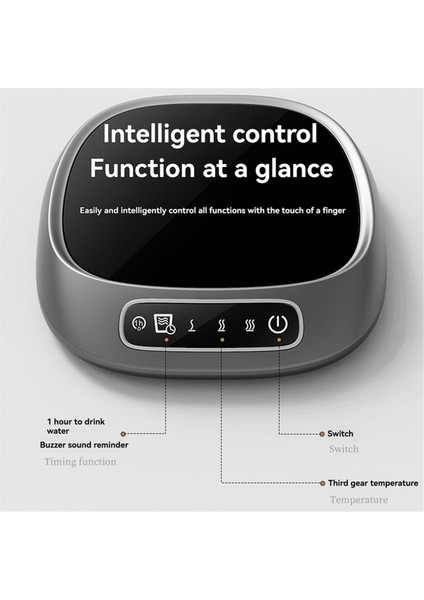 Ofis Kullanımı Için 2 Adet Akıllı Isıtmalı Bardak Altlığı - Süt ve Kahveyi Muhafaza Eder (Yurt Dışından) indirimleri