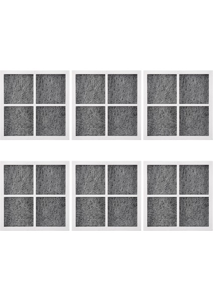 Lg LT120F Kenmore Elite 469918 Buzdolabı Için 6 Adet Yedek Hava Filtresi ADQ73214402, ADQ73214404 (Yurt Dışından)