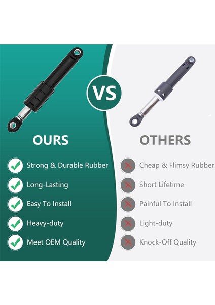 Yeni 5304491701 Yıkayıcı Amortisörleri 4 Adet Yıkayıcı 137040900 7137040900 AP5691818 PS8689636 EAP8689636'NIN Yerini Alır (Yurt Dışından) modelleri