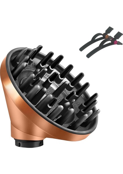Dyson Airwrap HS05 HS03 HS01 Şekillendirici Saç Kurutma Makinesi Difüzör Nozulu Eklentisi C Için Dönüştürme Difüzör Nozulu Bukle Makinesi (Yurt Dışından)