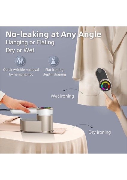 Giysiler Için Buharlı Ütü, 6 Modlu Giysi Buharlı Ütü, Taşınabilir Kompakt Giysi Buharlı Ütü Makinesi, Ev Seyahati Için, Ab Fişi (Yurt Dışından) modelleri