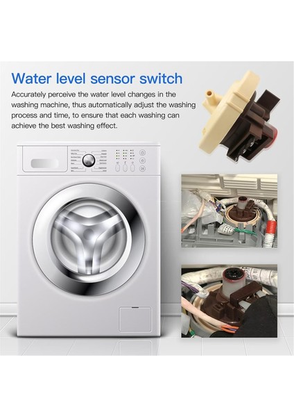 Samsung WF461ABW, WF501ANW, WF511ABR, WF511ABW Için DC96-01703B Çamaşır Makinesi Su Seviyesi Basınç Sensörü Anahtarı (Yurt Dışından) indirimleri
